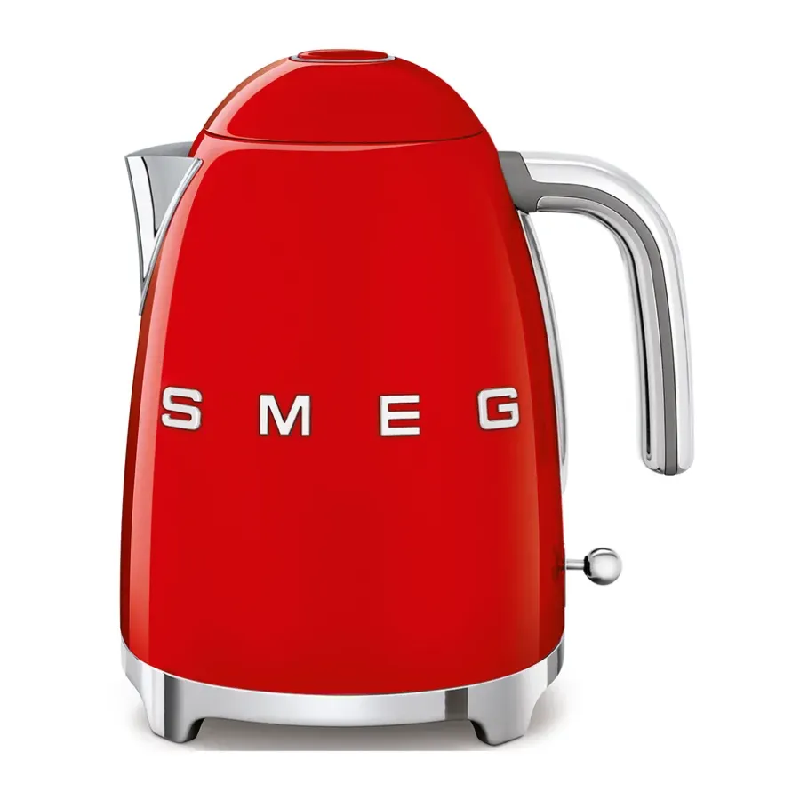 Vattenkokare-Smeg 50's Style vattenkokare 1,7 L, Röd