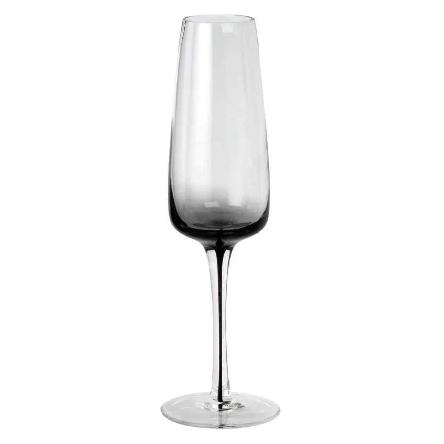 Champagneglas-Broste Copenhagen Smoke champagneglas, 20 cl