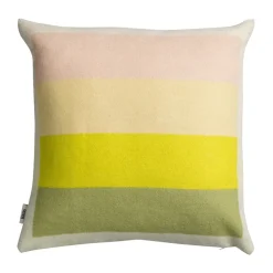 Kuddar-Røros Tweed Åsmund bold kudde 50x50 cm, Yellow-blue