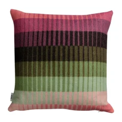 Åsmund gradient kudde 50x50 cm, Pink-green^Røros Tweed Hot