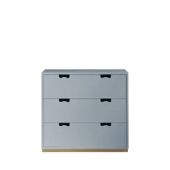 Snö A3 byrå, nordic blue, björksockel^Asplund New