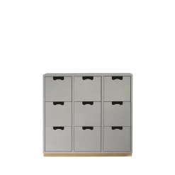 Snö B3 byrå, light grey, björksockel^Asplund Sale