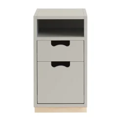 Snö G3 sängbord, 05 light grey, eksockel^Asplund Hot