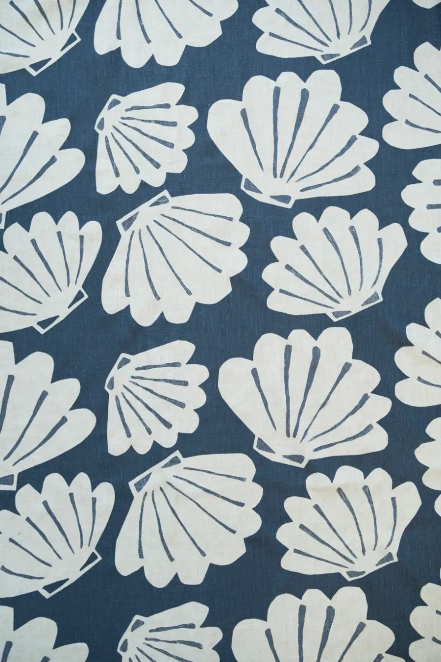 Snäcka gardinlängd 145x250, Blå^Fine Little Day Hot