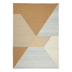 Ullmattor-Linie Design Snefrid matta, Mustard, 140x200 cm