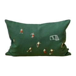 Soccer fotboll kuddfodral 58x38 cm, Green^Fine Little Day Outlet