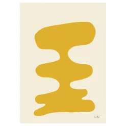Posters-Paper Collective Soft Yellow poster, 30x40 cm
