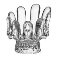 Ljuslyktor & Ljusfat-Kosta Boda Solros ljuslykta 9,2 cm, Klar