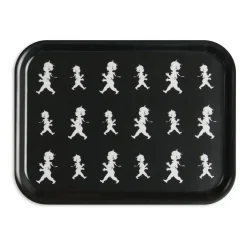 Solstickan bricka 20x27 cm, Svart^Solstickan Design Online