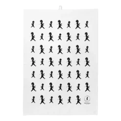 Kökshanddukar|Kökshanddukar-Solstickan Design Solstickan kökshandduk 50x70 cm, Vit-svart
