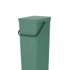 Sort & Go avfallshink 40 L, Fir green^Brabantia Outlet