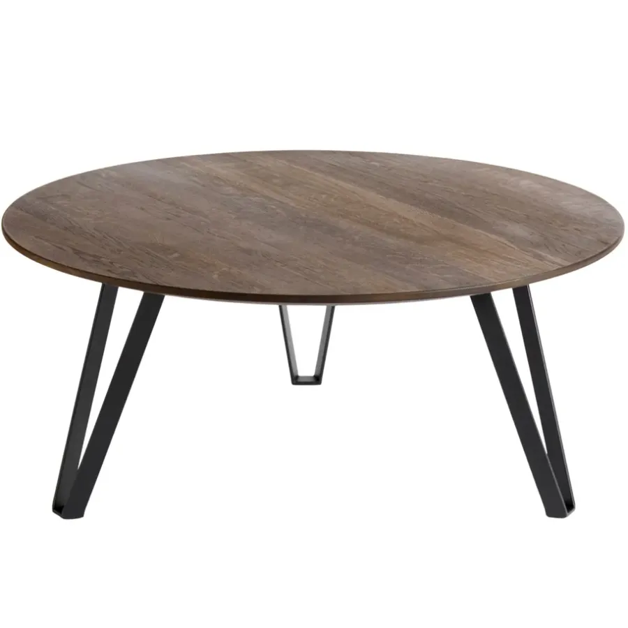 Space soffbord Ø90 cm, Rökt ek^MUUBS Best