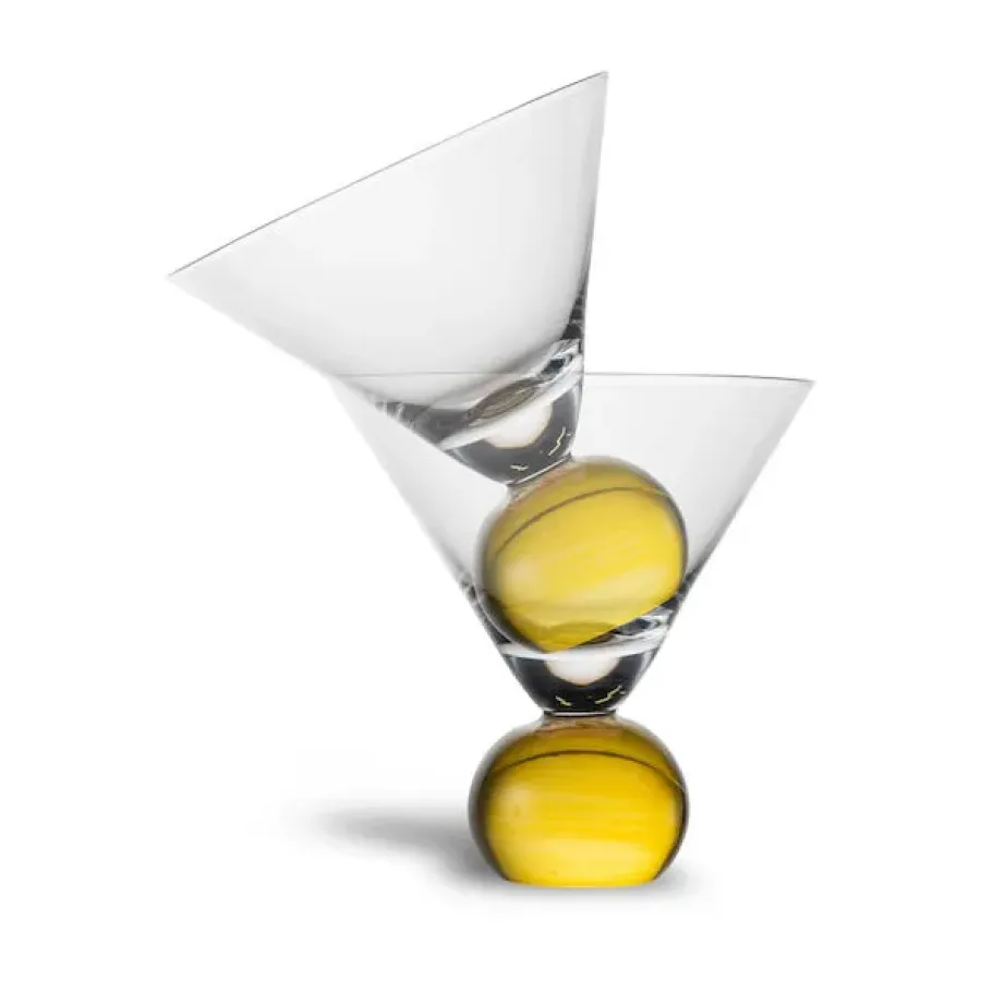 Spice glas 24 cl 2-pack, Gul-klar^Byon Hot