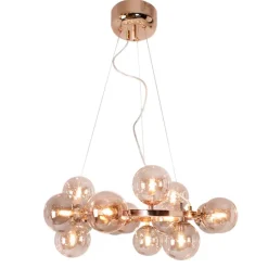 Taklampor & Pendlar-By Rydéns Splendor taklampa, amber