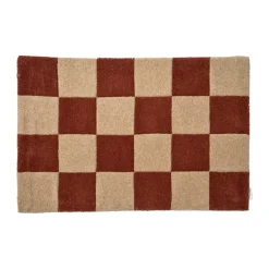 Dörrmattor-Classic Collection Square dörrmatta 60x90 cm, Brown-natur