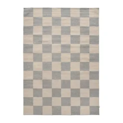 Squares matta, Grå-beige, 250x350 cm^Classic Collection Discount