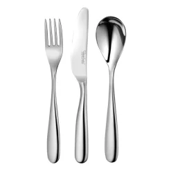 Barnbestick-Robert Welch Stanton Bright barnbestick 3 delar, Rostfritt stål