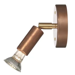 Star 1 vägglampa, rå koppar^Örsjö Belysning Discount