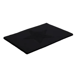 Badrumsmattor-Etol Design Star matta liten, svart