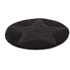 Star matta rund, svart^Etol Design Outlet