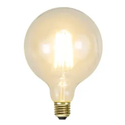 Övriga Lamptillbehör|Ljuskällor-Star Trading E27 LED soft glow dimbar, 12,5 cm, 2100K