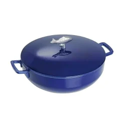 bouillabaisse gjutjärnsgryta, blå^STAUB Clearance