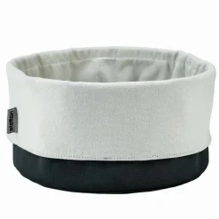 Brödlådor-Stelton brödpåse, sand-svart