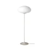 Golvlampor-GUBI Stemlite golvlampa, pebble grey, h.110 cm