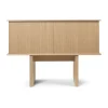 Stilt sideboard single 72,5x100 cm, Natural oak^Ferm Living
