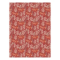 Stjärnspeja vaxduk, Röd^Arvidssons Textil New