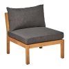 Trädgårdssoffor & Trädgårdsbänkar|Loungemöbler·Loungesoffor-1898 Stockaryd soffmodul mittdel, Teak