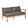 Loungemöbler·Loungesoffor|Loungesoffor-1898 Stockaryd soffmodul 2-sits vänster, Teak