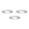 Nagel ljusmanschett 3-pack, Krom^STOFF New