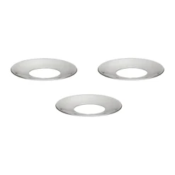 Nagel ljusmanschett 3-pack, Krom^STOFF New