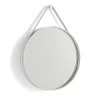 Strap Mirror spegel Ø50 cm, Light grey^HAY New