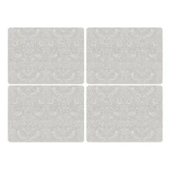 Bordstabletter-Pimpernel Strawberry Thief bordsunderlägg 30x40 cm 4-pack, Pure Morris