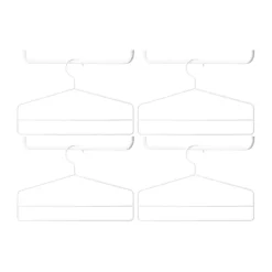 Klädställningar & Galgar|Klädställningar & Galgar-String galge 4-pack, Vit