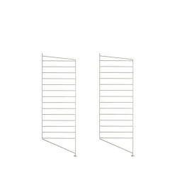 golvgavel, beige, 85x30 cm, 2-pack^String Sale