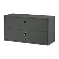 lådhurts, Mörkgrå, 78x30 cm^String Sale