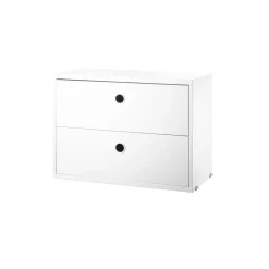 lådhurts, vit, 58x30 cm^String Discount