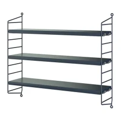 Stringhylla|Hyllor & Hyllsystem-String Pocket hylla, Nybroblå