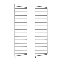 Stringhylla|Hyllor & Hyllsystem-String väggavel, Svart, 75x20 cm, 2-pack