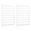 väggavel, Vit, 50x30 cm, 2-pack^String Sale