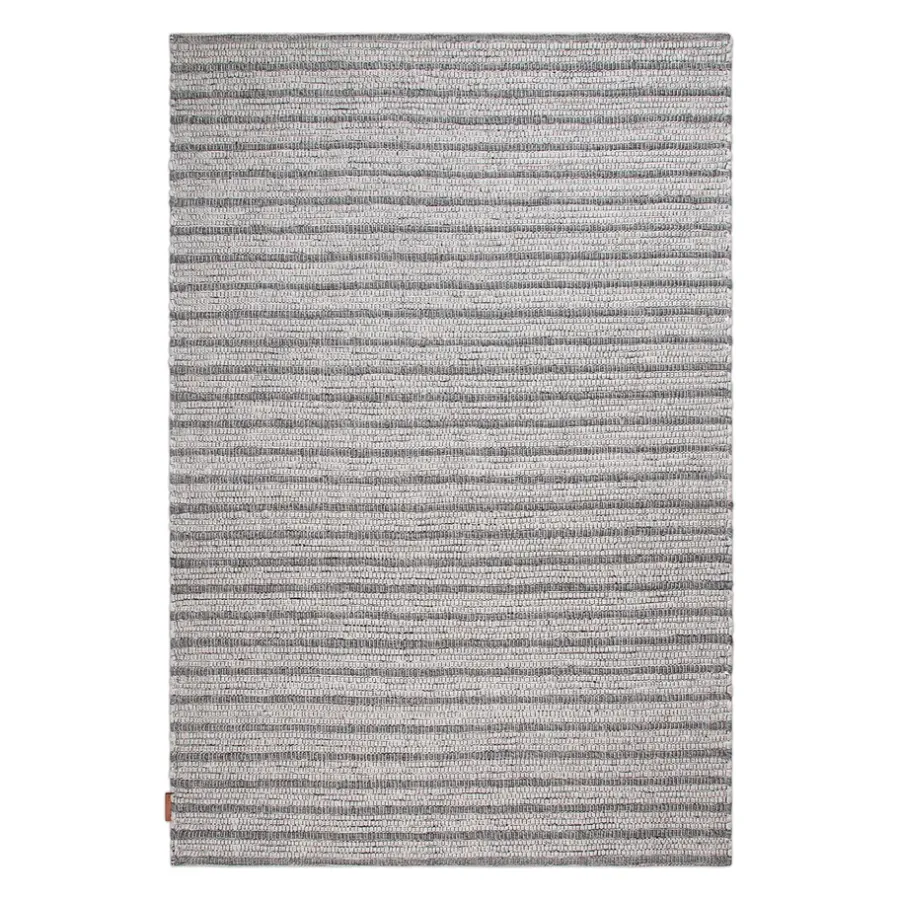 Utomhusmattor|Plastmattor-Formgatan Stripe matta 140x200 cm, Grey