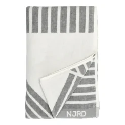 Stripes badhandduk 70x140 cm, Grå^NJRD Discount