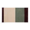 Stripes dörrmatta horisontell, Green-ivory-bordeaux, 60x90 cm^Tica copenhagen Hot
