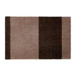 Dörrmattor-Tica copenhagen Stripes dörrmatta horisontell, Sand-brown, 40x60 cm