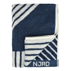 Stripes handduk 50x70 cm, Blå^NJRD Hot