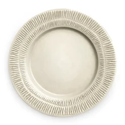 Mattallrikar-Mateus Stripes tallrik Ø28 cm, Sand