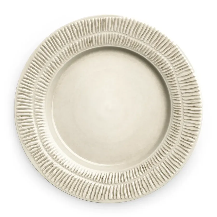 Mattallrikar-Mateus Stripes tallrik Ø28 cm, Sand